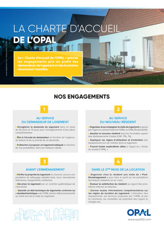 Charte d'accueil