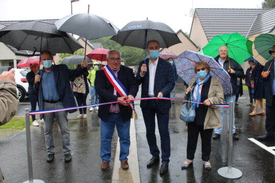 Le nouveau lotissement inauguré à Flavy-le-Martel