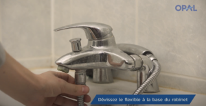 Changer un flexible de douche