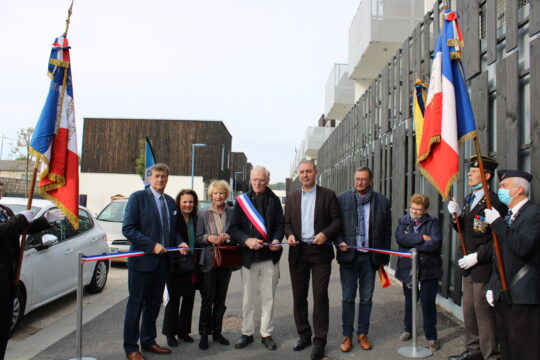 Le programme de 45 logements à Crouy inauguré !