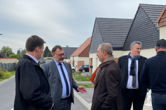 Visite des chantiers de la Thiérache