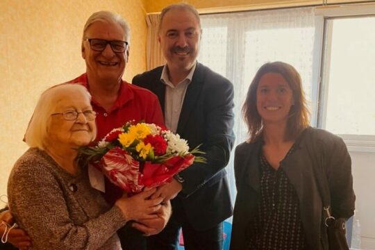 Jacqueline Guillancourt fête ses 100 ans !