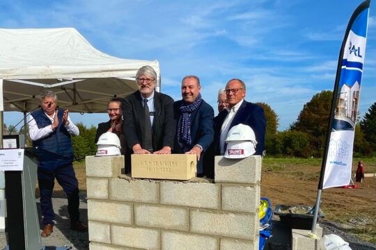 La construction du nouveau béguinage sur Saint-Michel est lancée !