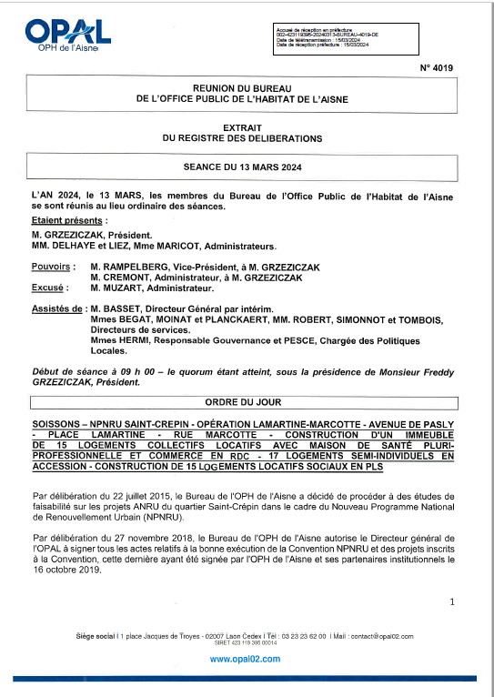 N° 4019 - Soissons NPNR St Crép Constr 15 LLS