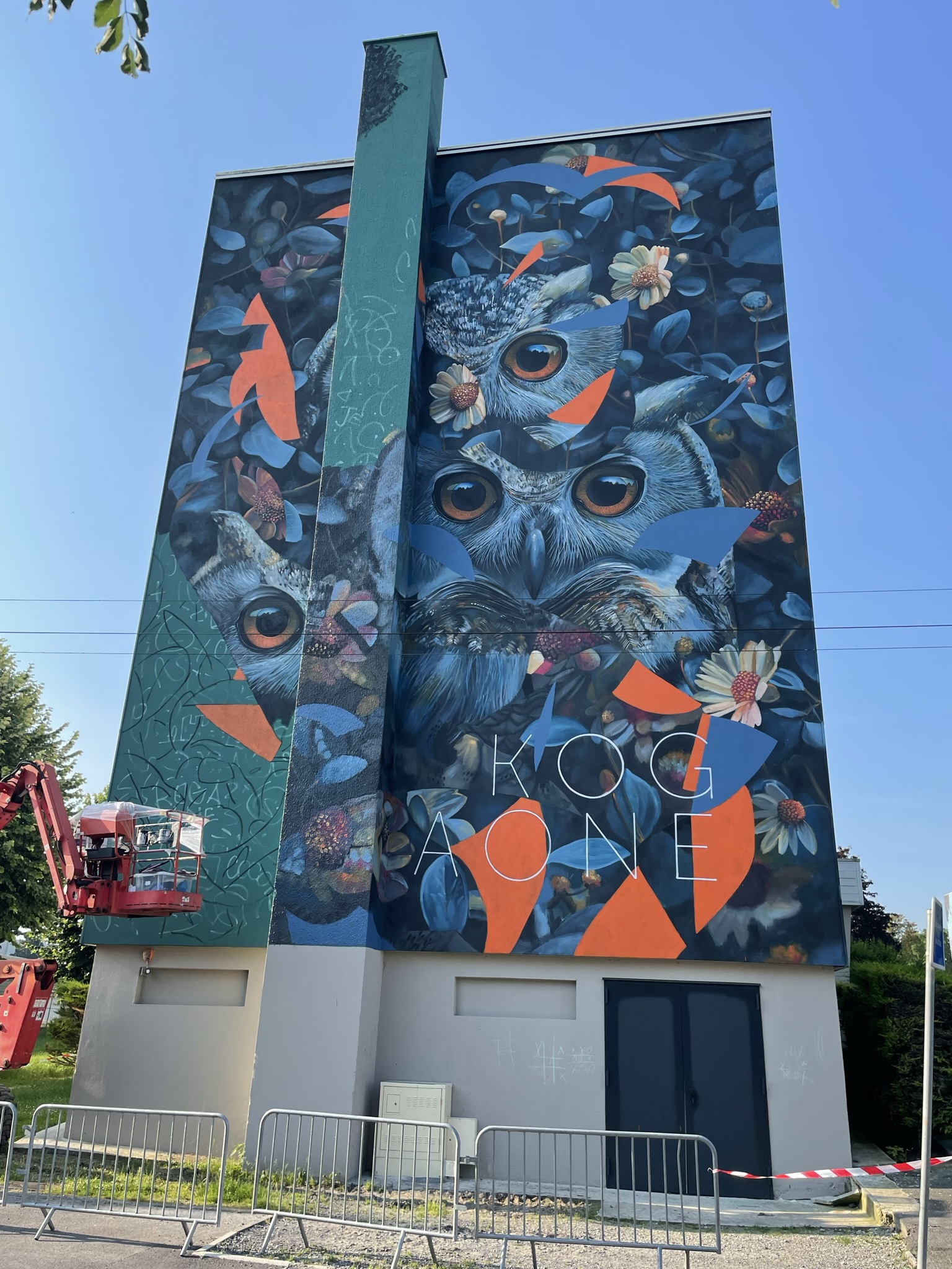 Festival des arts urbains, street art sur les immeubles de l'OPAL, améliorer le cadre de vie