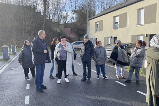 Rencontre avec les locataires rue Jean Cocteau à Saint-Quentin