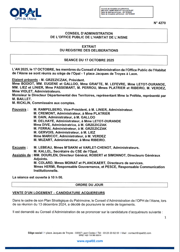 N° 4270 - Villeneuve St Germain - vente logt 2951