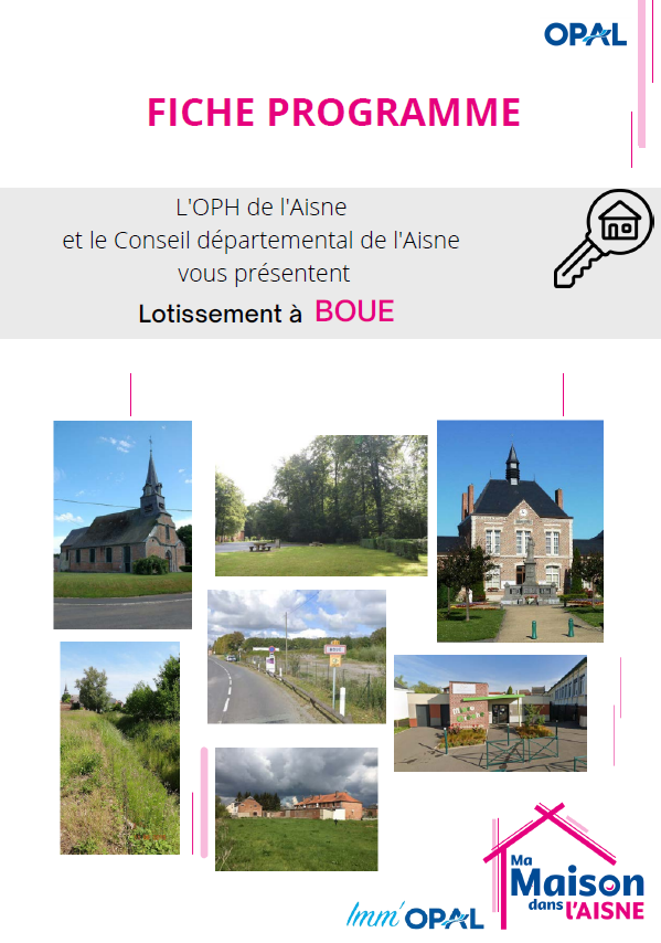 achat terrain parcelle boué ma maison dans l'aisne