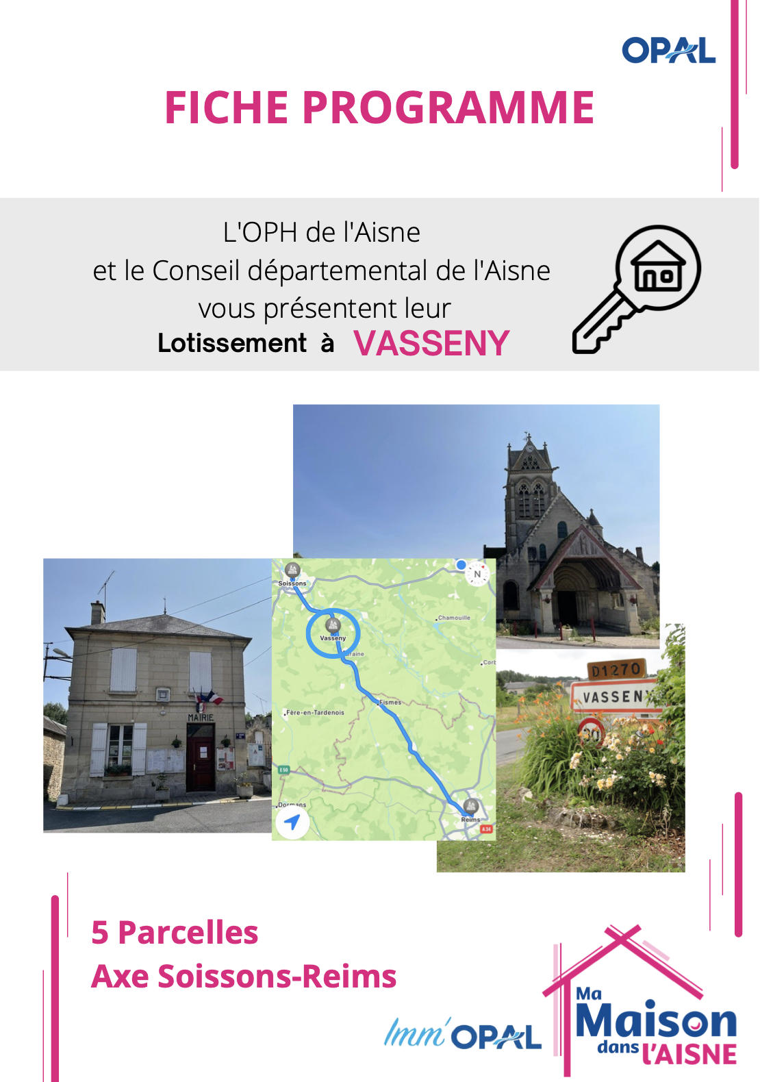 achat parcelle terrain vasseny ma maison dans l'aisne opal