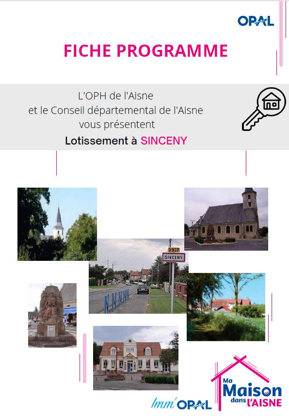 achat terrain parcelle sinceny ma maison dans l'aisne