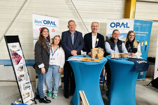 Beaucoup de visiteurs sur le salon Entreprises et territoires à Laon