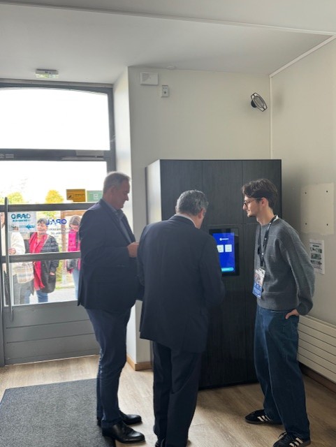 Casiers connectés Sezaam. Box. Livraison