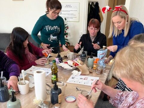 Un atelier cosmétique aux saveurs de Noël