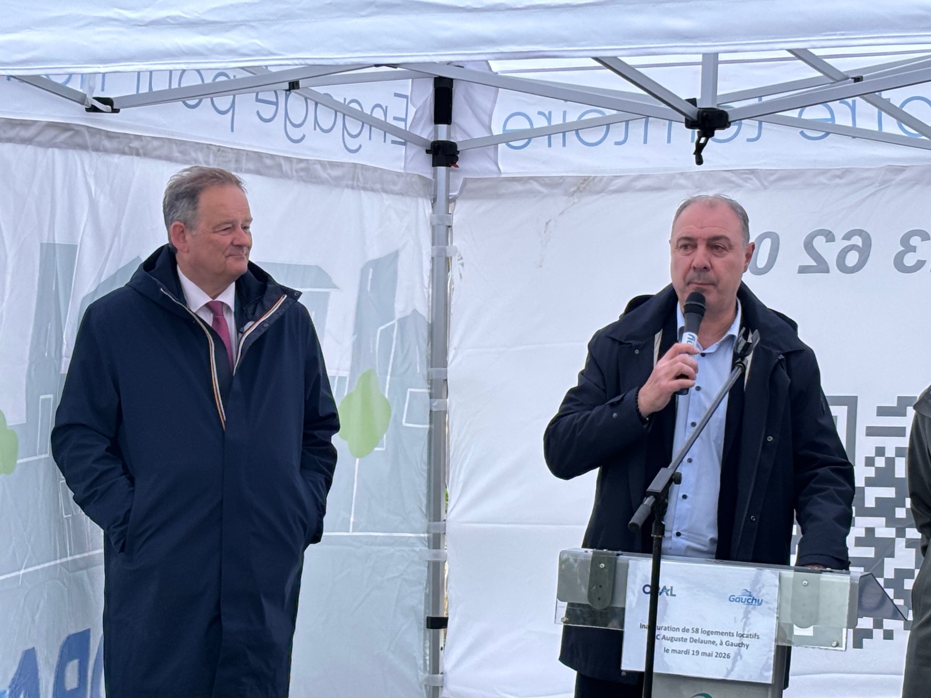 Inauguration logements OPAL Gauchy